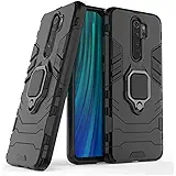 Spazy Case® Xiaomi Redmi Note 8 Pro Case Back Cover Dual Layer Armor Defender Full Body Protective + PC Hybrid Kickstand Back Case Cover for Xiaomi Redmi Note 8 Pro - (Back)