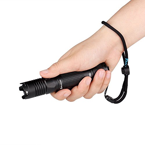Olight® M1X Striker LED taktische Taschenlampe 1000 Lumen mit Cree XM-L2 LED für Outdoor-Aktivitäten, Schwarz - 4