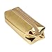 HENGSONG Makeup Brush Pouch Coin Pencil Cases with Zipper (Gold)