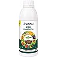 Jivanu NPK Consortia (Bacteria) 1 Ltr, Organic Bio Fertilizer For Agriculture, Garden, Soil Fertility, and Plant Nutrition. Pack of 1Ltr.