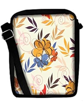 Snoogg , Damen Umhängetasche mehrfarbig multi