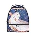 Produktbild alinlo Märchen Einhorn Isolierte Lunch Tasche Tote Box mit verstellbarem Schultergurt für pincnic Schule