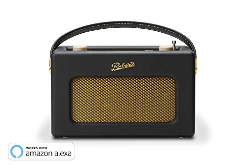 Roberts Radios Retro DAB/DAB+ FM Wireless Portable Digital Bluetooth Radio Alexa Voice Controlled Sm Roberts Radios Retro DAB/DAB+ FM Wireless Portable Digital Bluetooth Radio Alexa Voice Controlled Sm