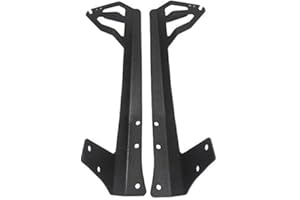 AUXTINGS Wrangler JK 4WD 52-calowy pasek świetlny LED górny wspornik montażowy przedniej szyby 2007-2017, Wrangler Unlimited JK 4WD / 2WD