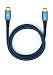Produktbild Oehlbach USB Plus CC | USB-Kabel für Smartphones 2 x Typ C 3.1 | PVC-Mantel | OFC, blau/schwarz – 1,5m