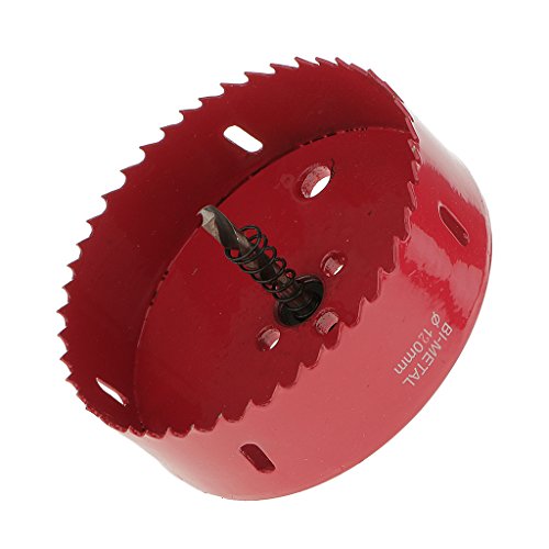 M42 HSS Bi Metall Lochsäge Bohrer Bohrkronen Lochsägen für Aluminiumrohr Aluminium Stahl Edelstahl – 120mm - 6