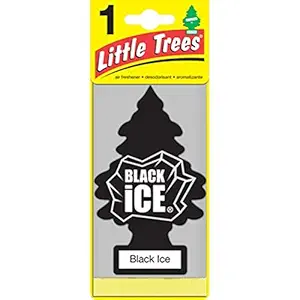 LITTLE TREES Black Ice Air Fresheners (2-Pack)