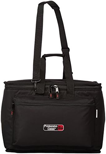 Protechtor Percussion 19 x 12.5 x 12.5-inch Percussion Accessory Bag with Interior Velcro Adjustable Divider