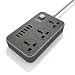 Produktbild fDEtprintse 3 Steckdosen 6 USB-Anschlüsse USB Steckdosenleiste Smart Home Socket Überspannungsschutz Schnellladung Home Erweiterung Patch Board EU/US/UK