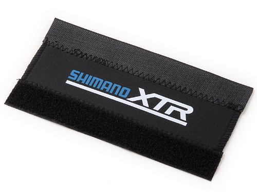 tinxi® 2x Fahrrad Ketten Strebenschutz Rahmenschutz Kettenstrebenschutz Neopren Schwarz - 2