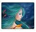 Produktbild Mousepads Fantasiemeerjungfrau mit roten Fischen im Meer von Customized Mousepads Fleck-Widerstand-Kollektor-Ausrüstungs-Küchentisch-Schreibtisch-Getränk