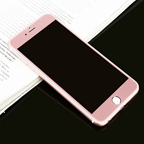 SUPTMAX iPhone SE Screen Protector, iPhone SE 5S Glass Screen Protector [9H Hardness][Anti-scratch] Apple iPhone SE/5/5S/5C Glass Screen Protector (Rose Gold)