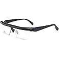 Dial Vision Adjustable Reading Glasses 6D to 3D Variable Lens Correction Binocular Magnifying for Women and Men