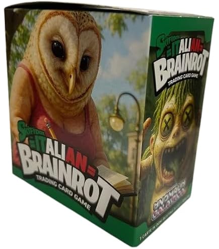 Album Raccoglitore + Bustina Carte Collezionabili Skifidol - Serie Gamma Anomalia Galattica (Italian Brainrot)