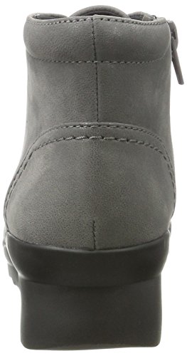 Clarks Caddell Hop, Zapatillas Altas para Mujer, Gris (Grey), 41 EU