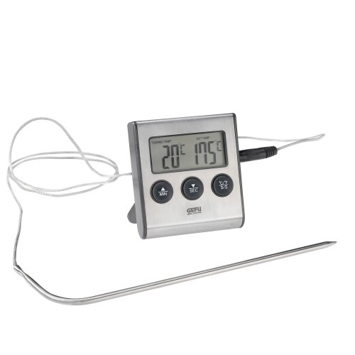 Gefu 21840 Digitales Bratenthermometer Mit Timer Tempere