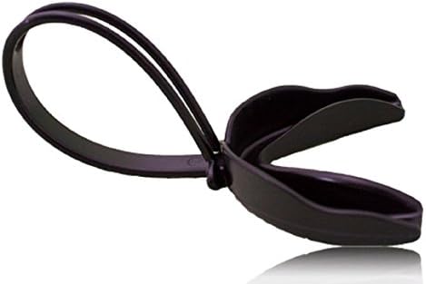 Full force mouthguard, with strap, black, in junior and senior sizes, Senior