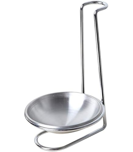 Support Couvercle Et Ustensiles YIQI - En Acier Inoxydable, Rangement Cuisine Organisé Pour Cuillères, Couteaux