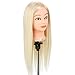Neverland Training head Hairdressing Head Cosmetology Mannequin Head 10% Real Hair 60cm