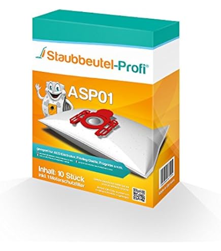 20x Staubsaugerbeutel Mr.Clean – Passend Für Siemens VS06G2222/03 Und Swirl-Modelle