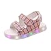 Produktbild Schuhe  Kleinkind Kinder Sport Sommer Jungen Mädchen Baby Sandalen LED Leucht Schuhe Turnschuhe (Rosa, 27 EU)