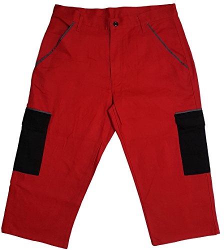 Preisvergleich Produktbild Herren 7 / 8 Arbeitshose Hose Größe 56 Rot