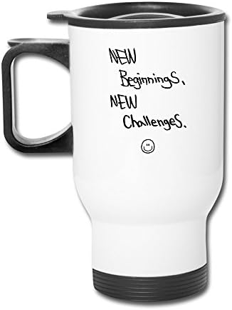 HNNsp New Beginnings New Challengs Travel Mugs