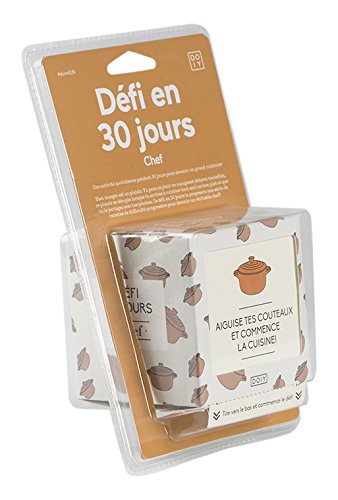 Doiy Limitada Défi Chef 30 jours Français, Multicolor