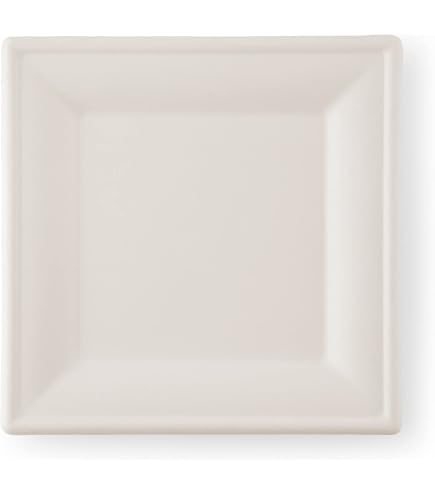 16 piatti piccoli quadrati rossi 18 cm - Linea Colori Basic