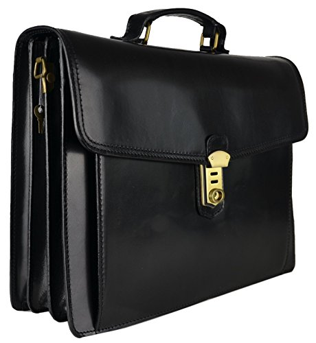 Bags4Less Leder XXL Aktentasche Aktenkoffer aus echtem Leder Model: 35662 - 2