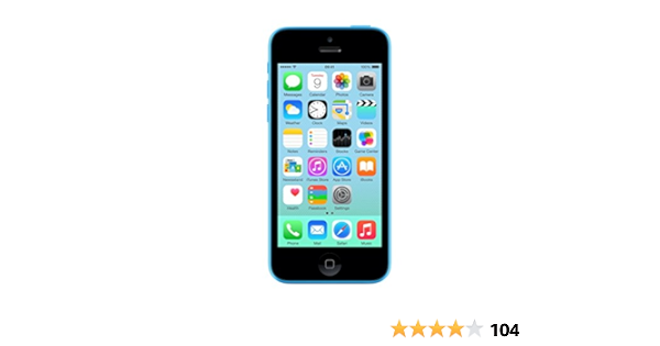 Apple Iphone 5c Blue 8gb Sim Free Smartphone Amazon Co Uk Electronics