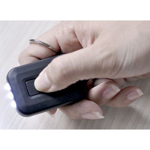TOOGOO(R) Solarbetriebene LED-Taschenlampe Licht mit Schluesselanhaenger - 2