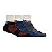 Footmate Mens Ankle Length Terry Net Socks - 3 Pair Pack RS.199.00