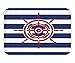 Produktbild BagsPillow Doormat ShipWheel Decor Set Illustration of Ship Wheel Icon on a Stripped Background Fashionable Decorating Art Bathroom Accessorie Extralong Violet Blue Ruby.jpg