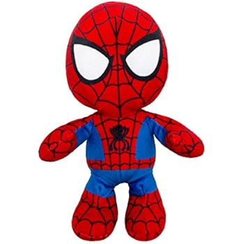 Marvel 12" Crouching Spider-man Far From Home Soft Plush Toy: Amazon.co