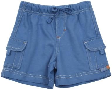 Bright Bots Baby Boys Cotton Shorts - Blue (18/24 Months)