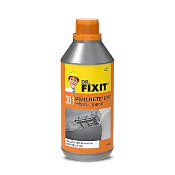 Dr. Fixit PIDICRETE URP, Cement Fevicol, Latex Base, Universal Waterproofing, Repair and New Construction, 200 GM