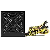 Compatibilidad total en su cableado: 20+4 pines, uno de 12V 4+4 pines, un pci-e 6+2 pines, 3 cables SATA y 2 cables pata