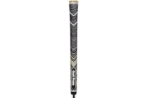 Golf Pride MCC Multi Compound Plus 4 squadre di medie dimensioni Golf Grip (nero/oro)