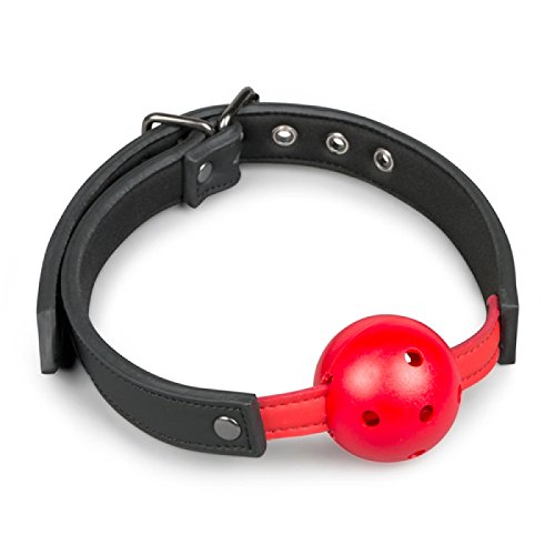 Preisvergleich Produktbild BDSM Ballknebel mit PVC-Ball Rot Easytoys Fetish Collection