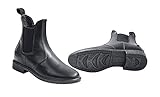 zeitlose Zugstiefelette Busse Jodhpur-Stiefelette Basic, 39, schwarz