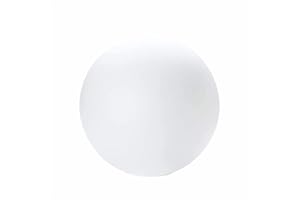 ORION LIGHTSTYLE Sfera di vetro 30 cm con foro, paralume in vetro opale bianco opaco