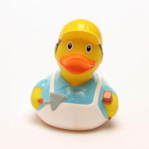 DUCKSHOP | Maurer Badeente | Quietscheente | L: 7,5 cm - 2