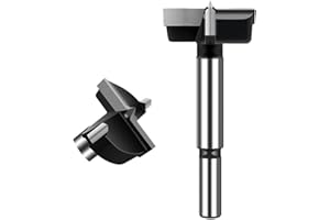 Wolframstahl Forstnerbohrer 42mm, ASNOMY Forstner bohrer Bit, Holzbohrer Topfbohrer Kunstbohrer für Holz & Hartholz…