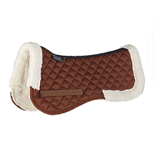 Cottage-Craft-Pony-Horse-Riding-Synthetic-Sheepskin-Fleece-Lined-Numnah-Half-Pad-All-Sizes-Pony-Cob-Full