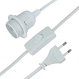 ca. 2m vom Schalter zur Fassung !