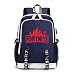 Produktbild MOIMK USB-Rucksack Fort-nite, Enjoyfeel Luminous Battle Royale Notebook Laptop Galaxy School Bag für Teenagers Boys Girls,Blue