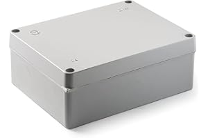 FAMATEL – Caja estanca IP55 | Sin conos | 220x170x85 | Gris