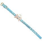 Lovpe-oro-con-strass-brillantini-in-pelle-moda-collare-con-anello-per-targhette-per-cani-di-piccola-taglia-regolabile-collari-per-Puppy