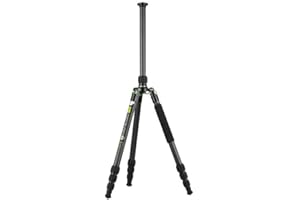 GENESIS C-3 TREPPIEDE PROFESSIONALE IN FIBRA DI CARBONIO PORTATA 15 KG CON GAMBA TRASFORMABILE IN MONOPIEDE